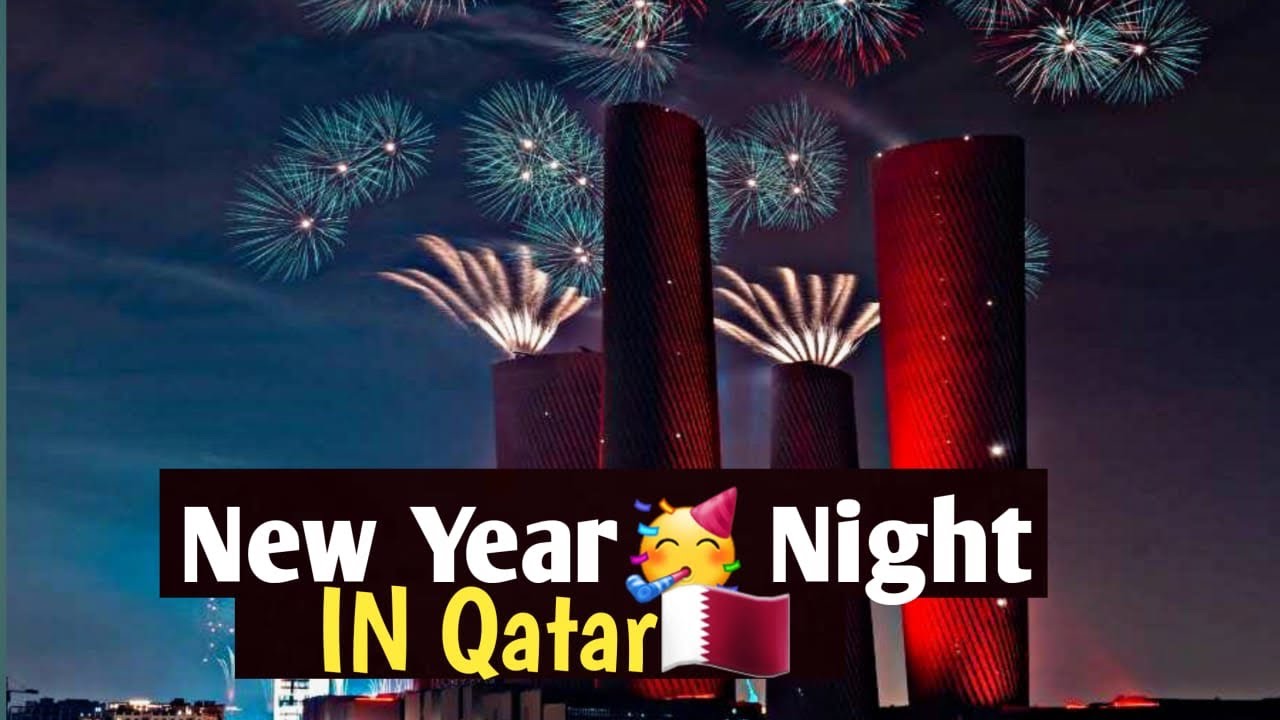 Qatar New Year Night Full Masti 🎆 | Friends, Fireworks & Vlogging