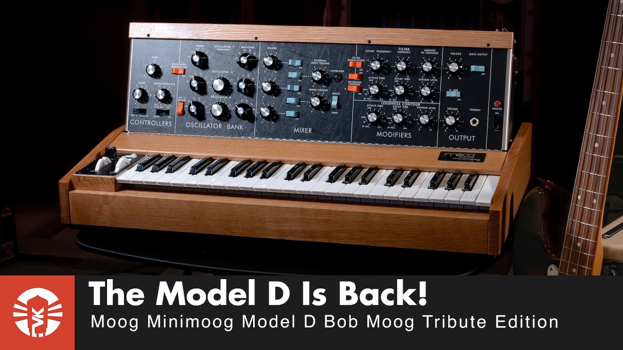 Новое послушать: Minimoog Model D (2026) &mdash; трибьют-издание Боба Муга