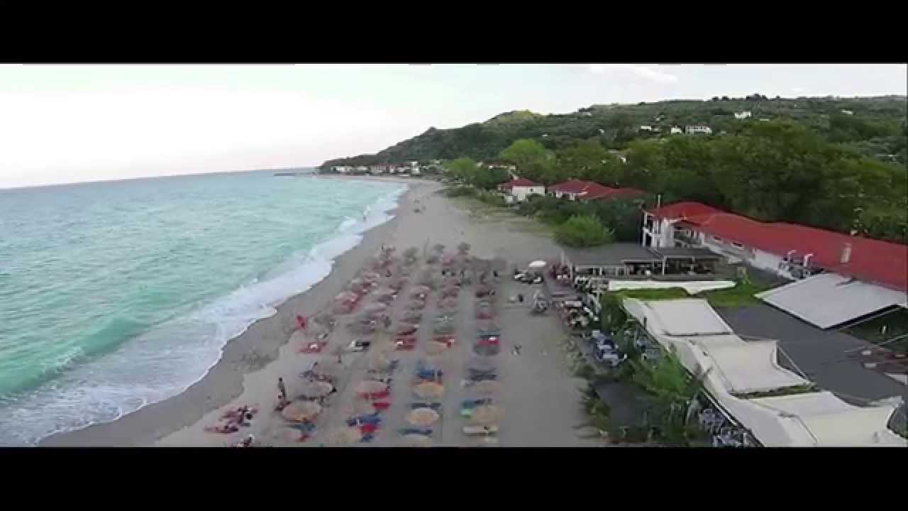 Chorefto beach,Aerial view