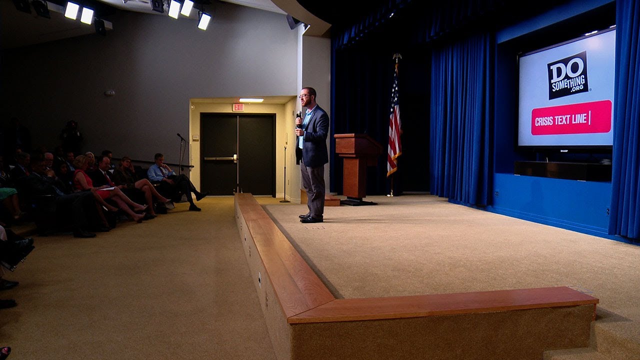 White House Mental Health Conference: DoSomething.org & Crisis Text Line