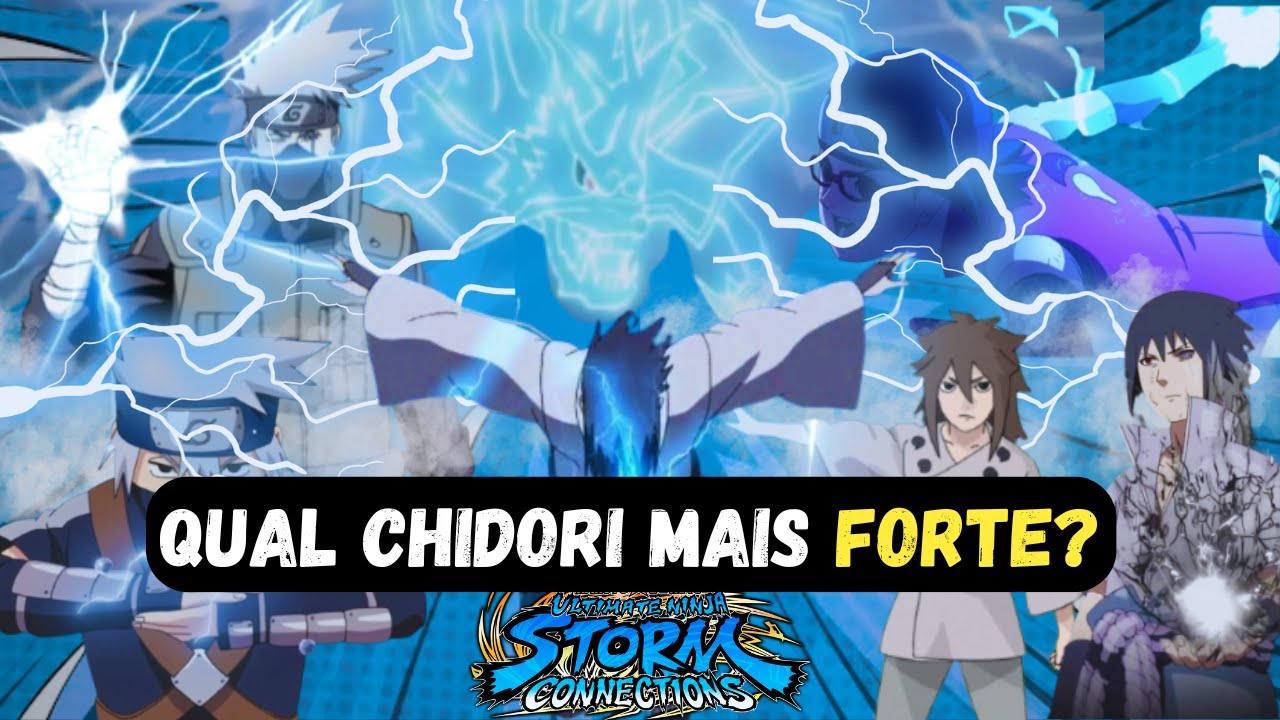 Reuni TODOS os Chidoris do Naruto Storm Connections