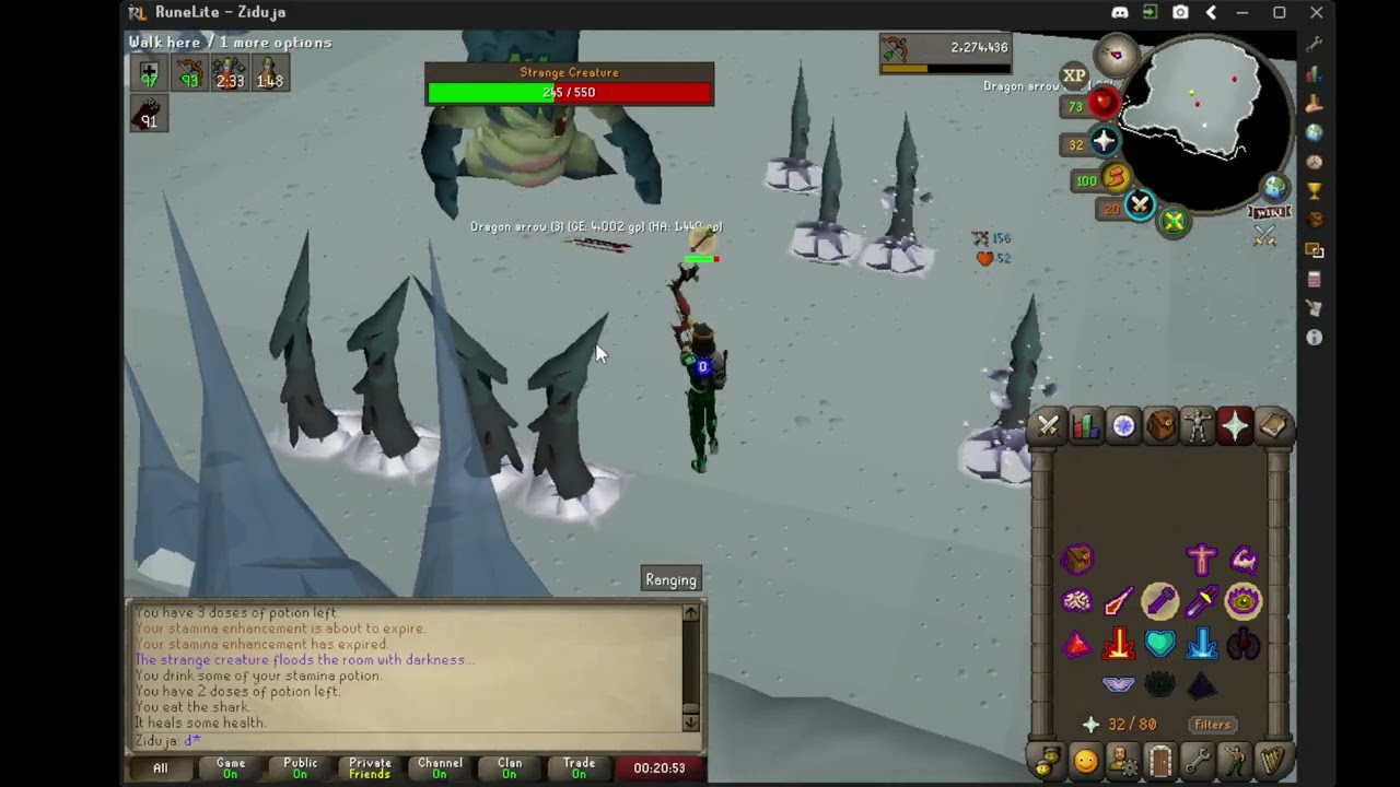 Strange Creature - OSRS