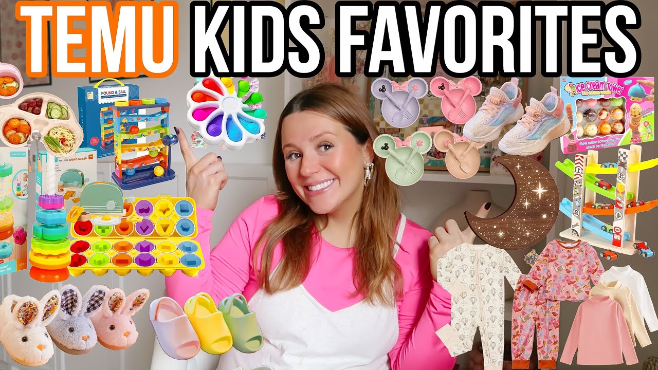 TEMU KIDS MUST-HAVES 2024: лучшие игрушки и доступная одежда