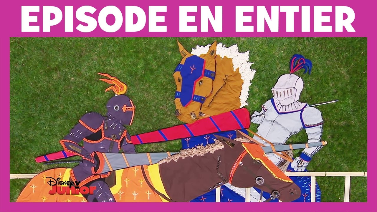 Art Attack - Big art spécial chevaliers - Disney Junior - VF