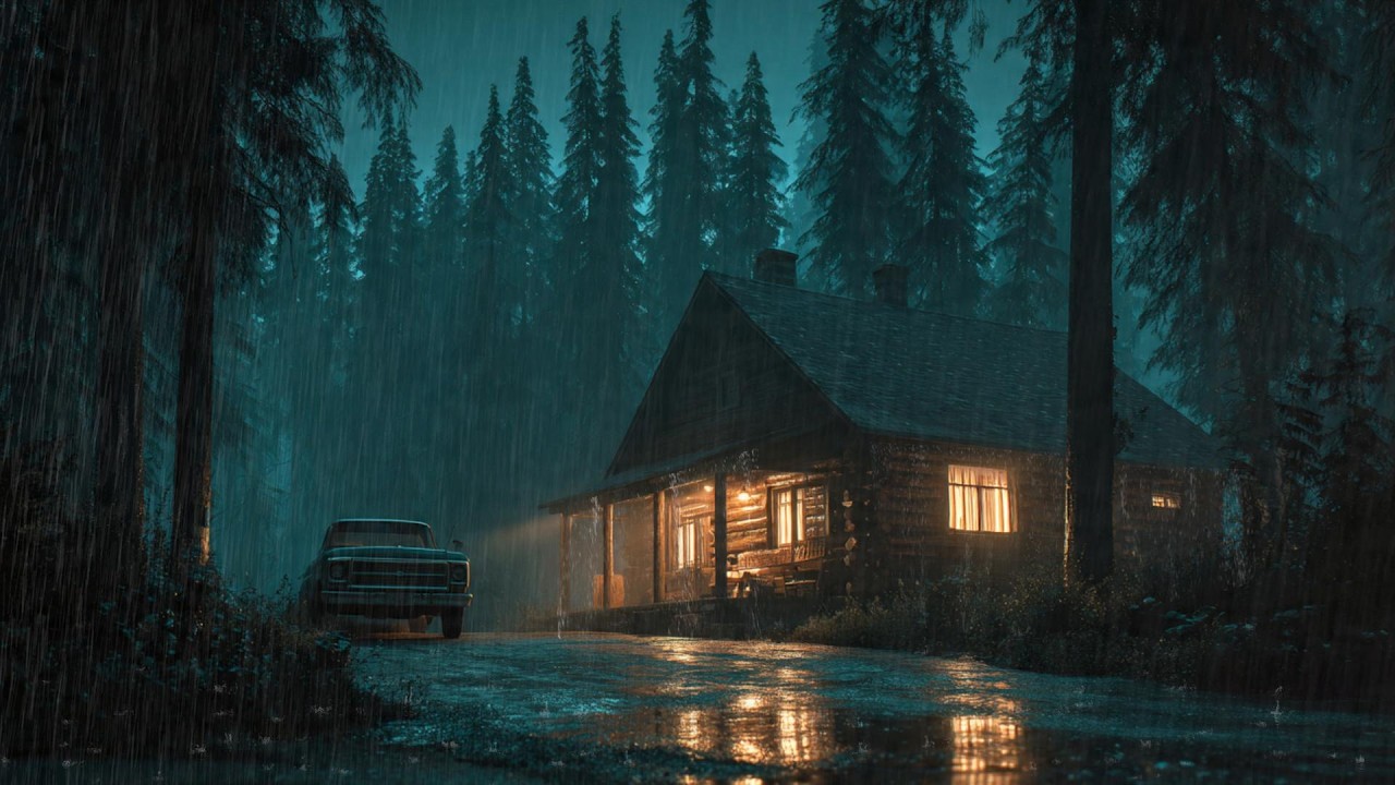 ASMR 🌧️ Lluvia y truenos realistas – Sonidos naturales para dormir profundamente toda la noche