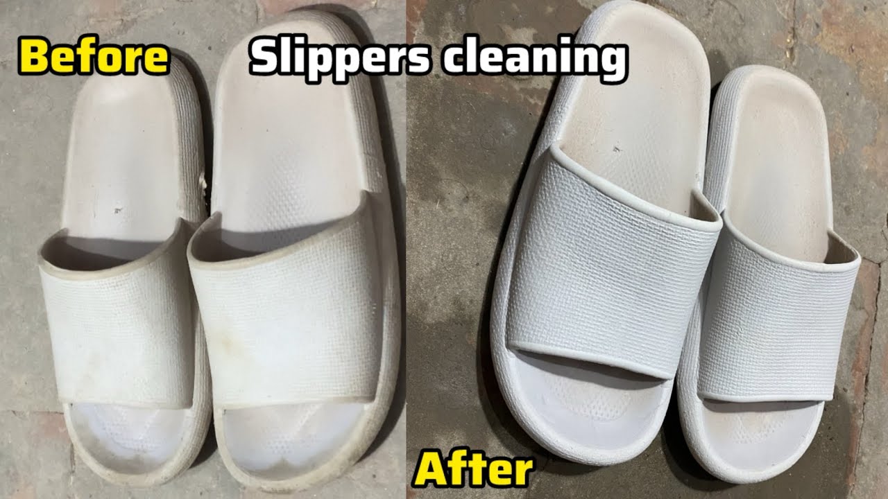 Ultimate Shoe Cleaning ASMR | Soft Slippers Care & Shine