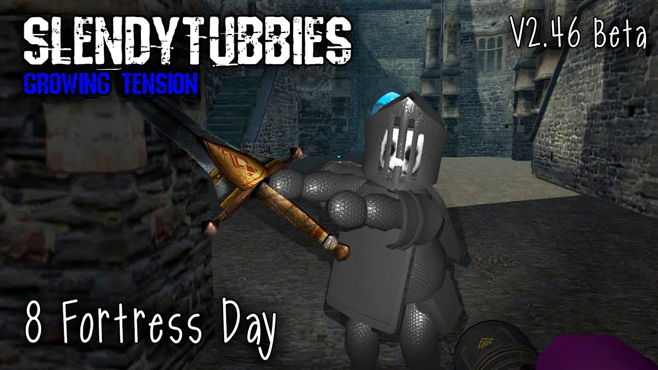 SlendyTubbies Growing Tension V2.46 Beta - Fortress Day |8|