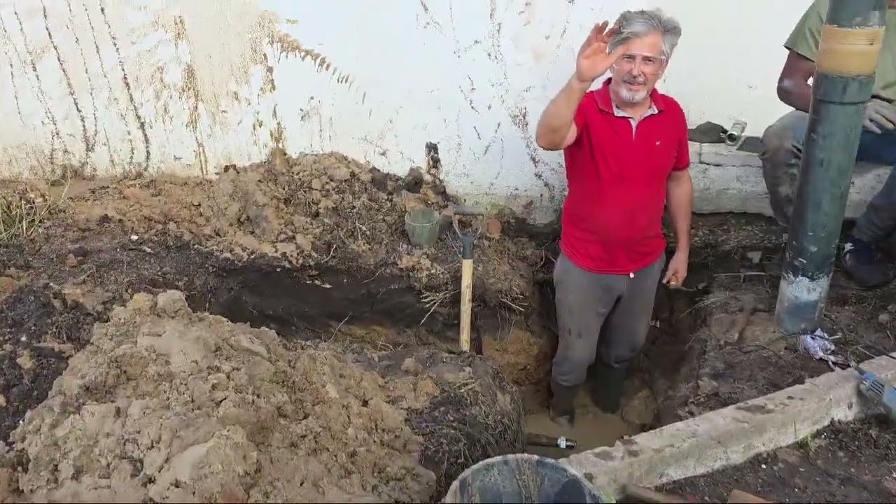 Vídeo 20# CANO D'AGUA FUROU E AGORA?
