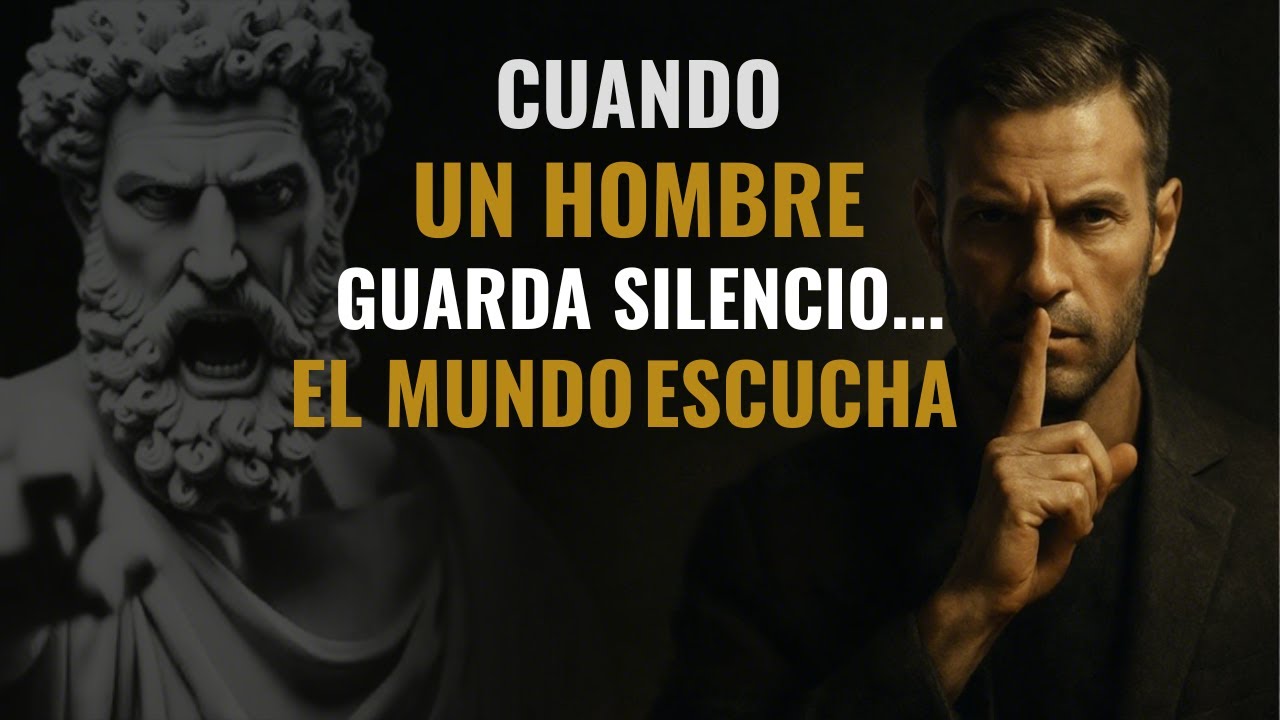 El Silencio que Derrumba a Cualquier Mujer: El Poder que Todo Hombre Debe Dominar | Filosfia Estoica