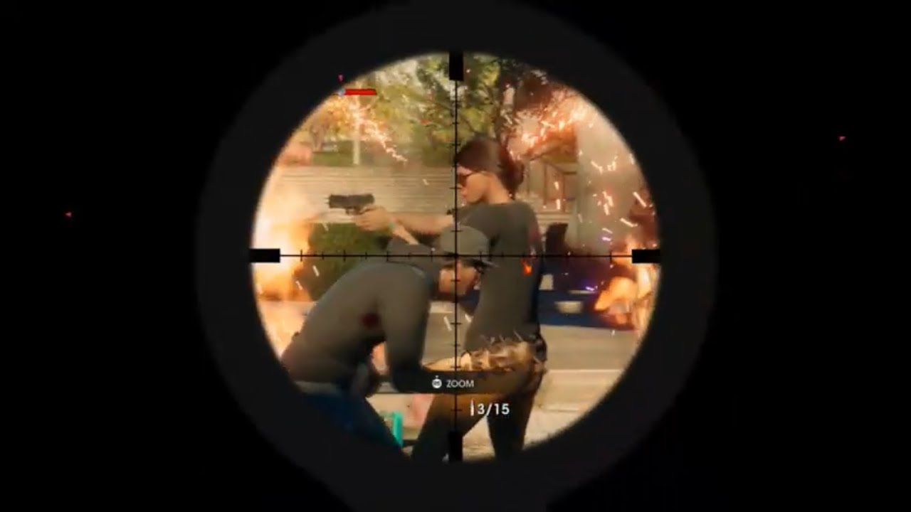 Saints Row - Quick Scoping Sniper Gameplay! Weapon Review!