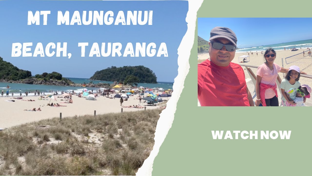 Mt Maunganui Beach in Tauranga   Most Vibrant Beach in New Zealand