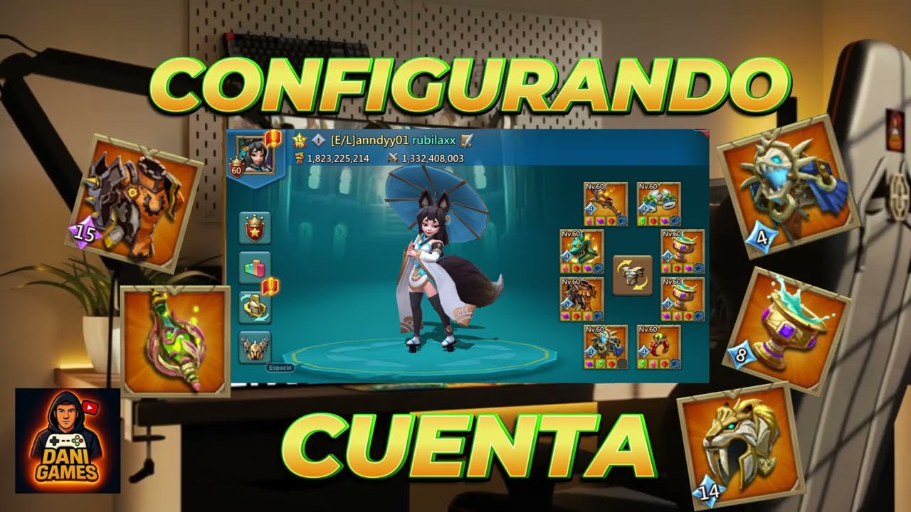 #lordmobile - CONFIGURANDO UNA CUENTA