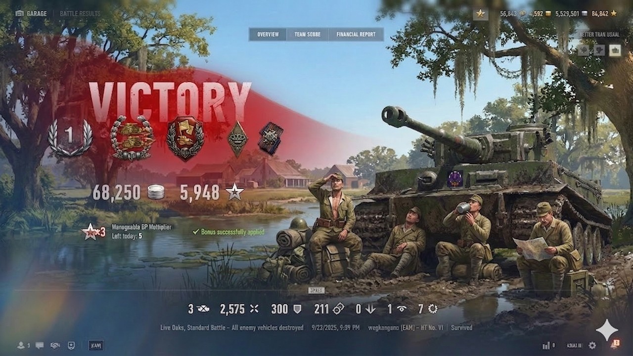 Heavy Tank No. VI &bull; 2.5K Dmg &bull; Full Gameplay