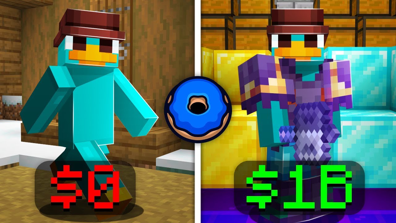 Going From 0 to 1 Billion on Donut SMP Ep: 1