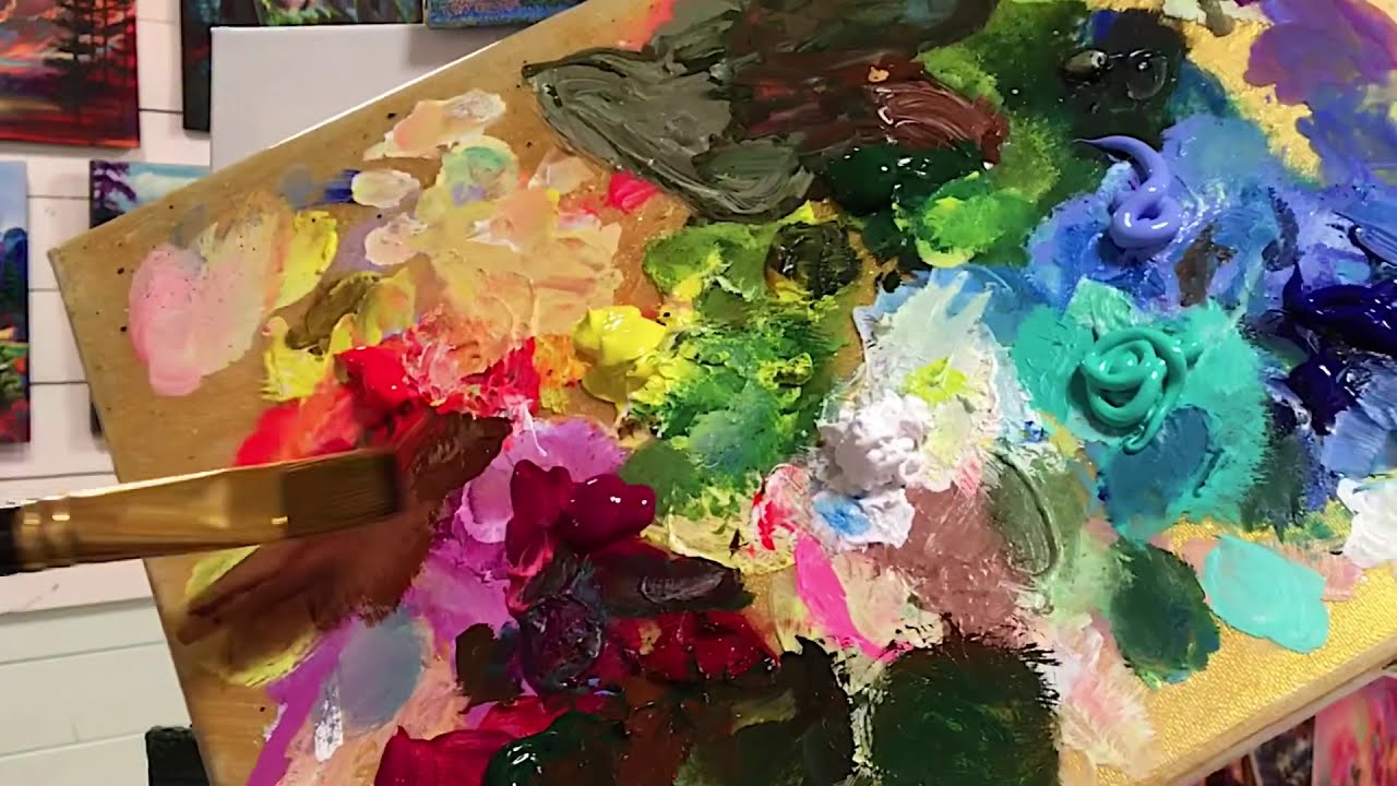 ACRYLIC FANTASY PAINTING 🎨 STEP BY STEP TUTORIAL