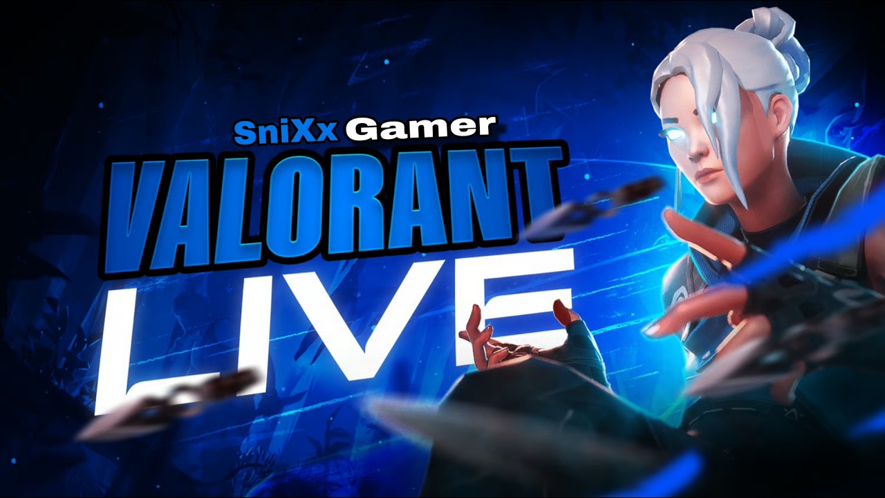 Kya 20 Level Ho Payega🤔 II Full mast😁 II Valorant Live🔴 II SniXx Gamer