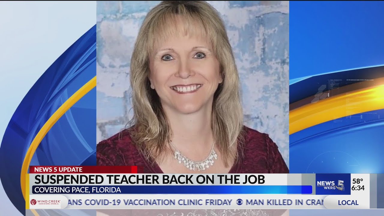 VIDEO: Pace High School teacher back at work following ethics probe