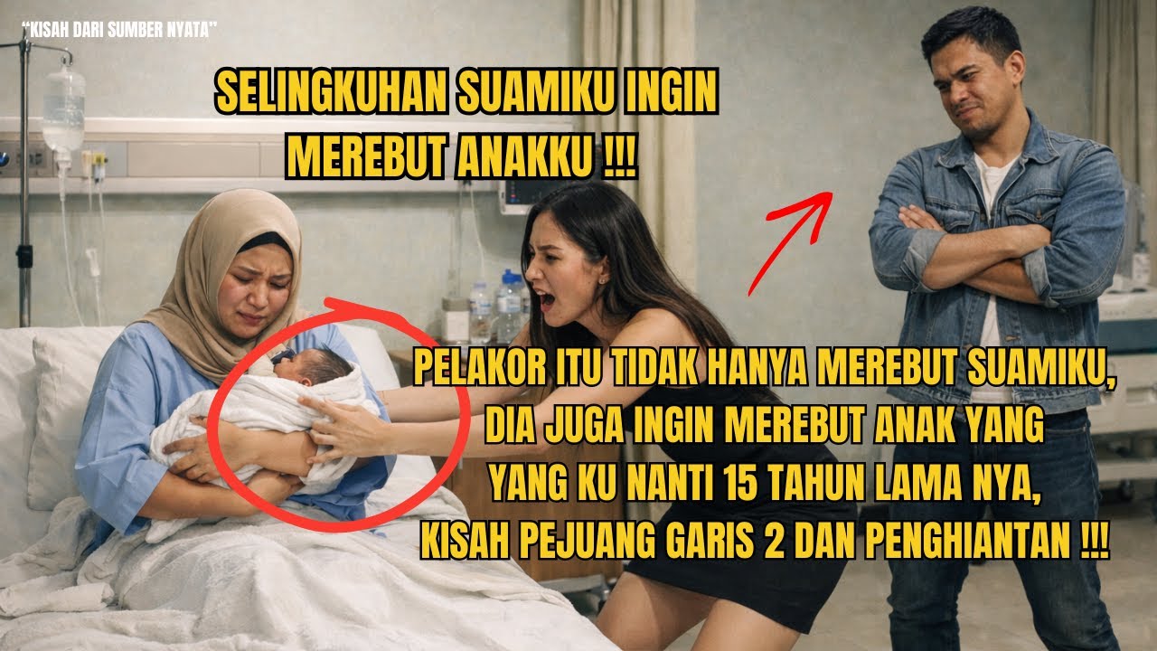 PEL4KOR YANG  MEREBUT ANAK DAN SUAMIKU !!! PEJUANG GARIS 2 DAN PENANTIAN 15 TAHUN BERAKHIR....