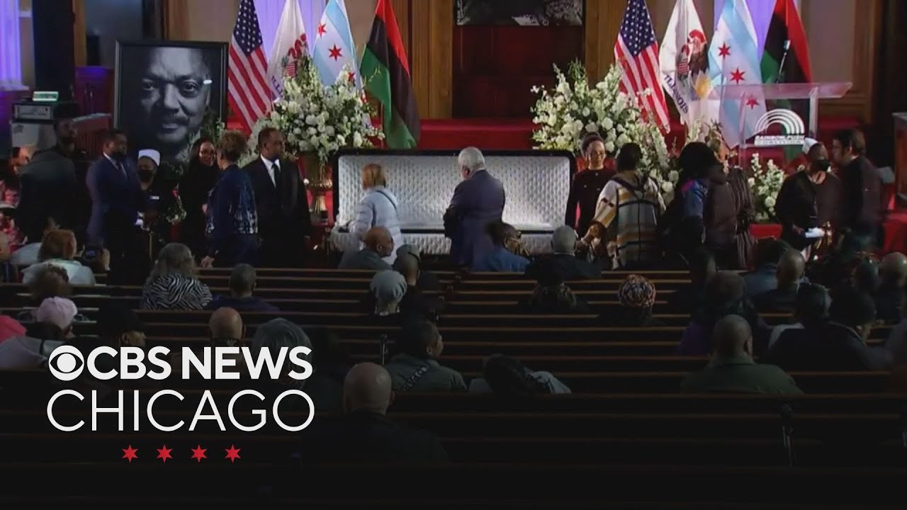 Mourners line up for 2nd day of visitation for Rev. Jesse Jackson