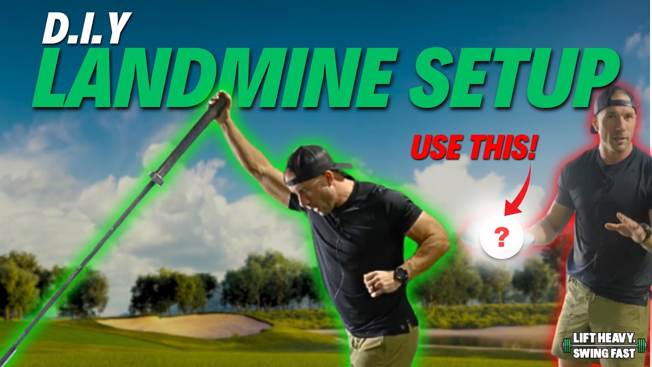 DIY Landmine Set Up - Transform your Barbell Into the Ultimate Golf Fitness Tool