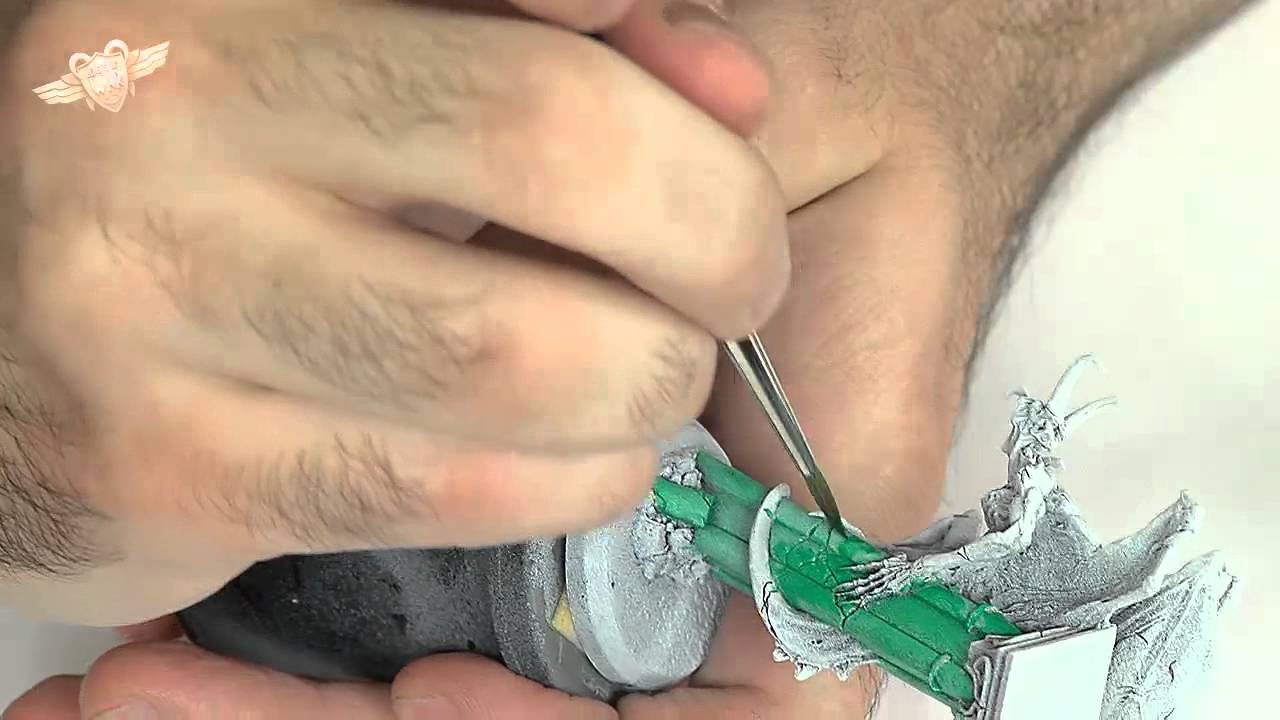 How to Paint: Gargoyle Marble Effects... part 1 (3 Colours Up: Painting Tutorial)