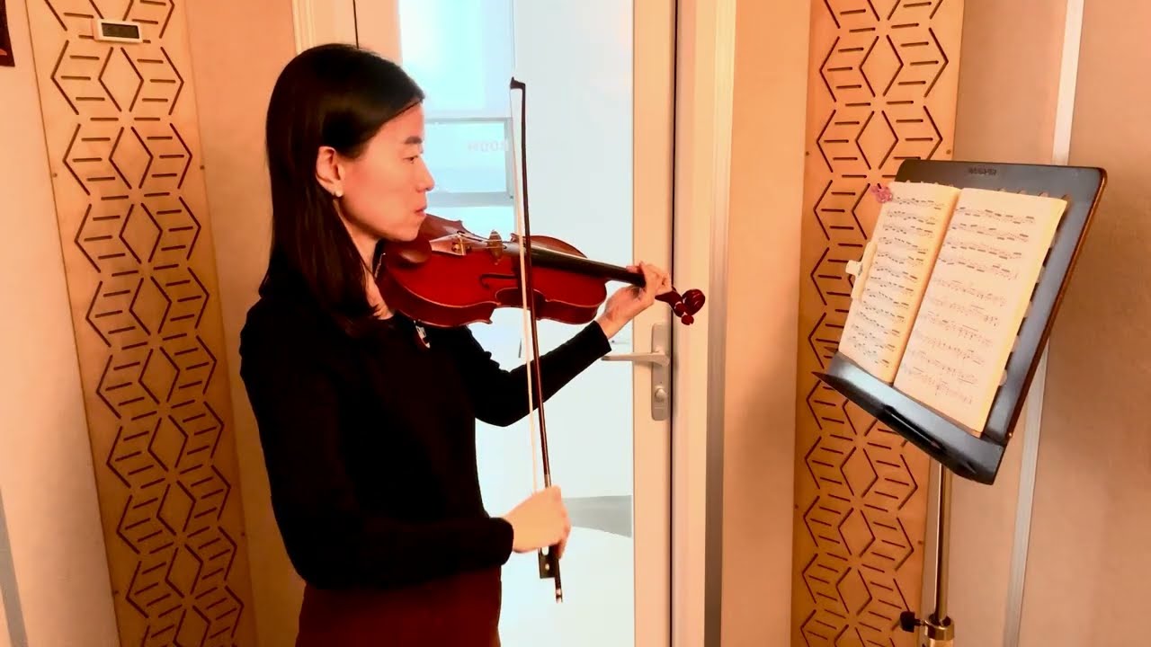 [Solace] J. S. Bach Solo Violin Partita No. 1, BWV 1002 Sarabande