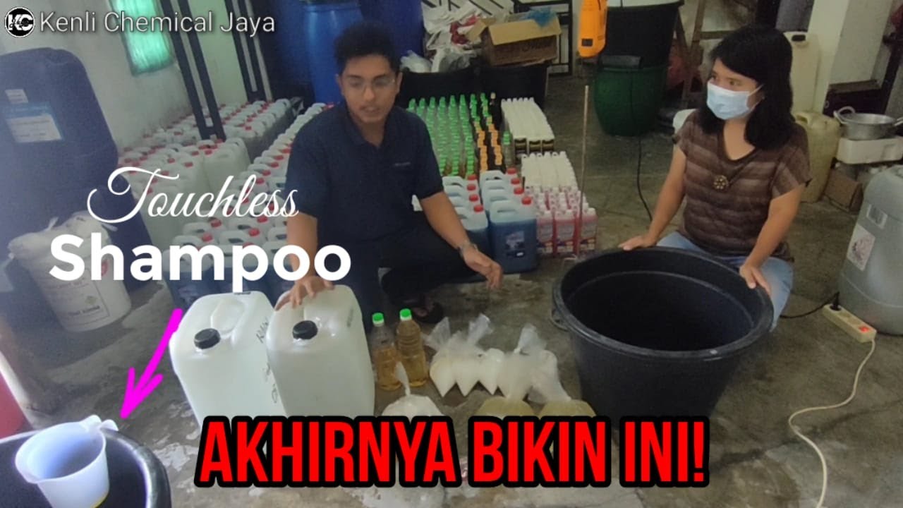 Shampoo Touchless Tanpa Sentuh Gagal, Akhirnya Bikin Ini...