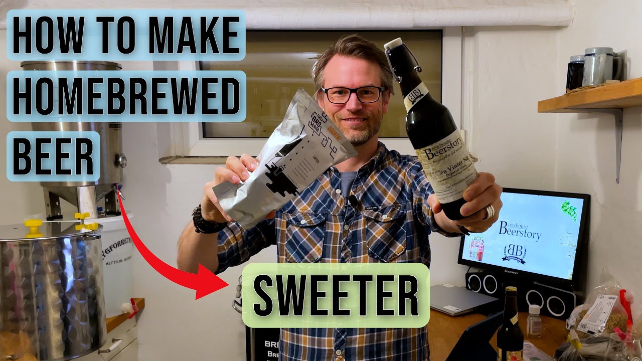 How to brew sweeter beer - homebrew tips