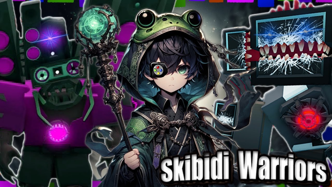 【スキビディウォーリアーズ】アプデで追加された『タイタンゾンビ』をゲット！大量のスキビディトイレのゾンビが攻めてくるぞ！【Skibidi Warriors】ROBLOX：ロブロックス実況