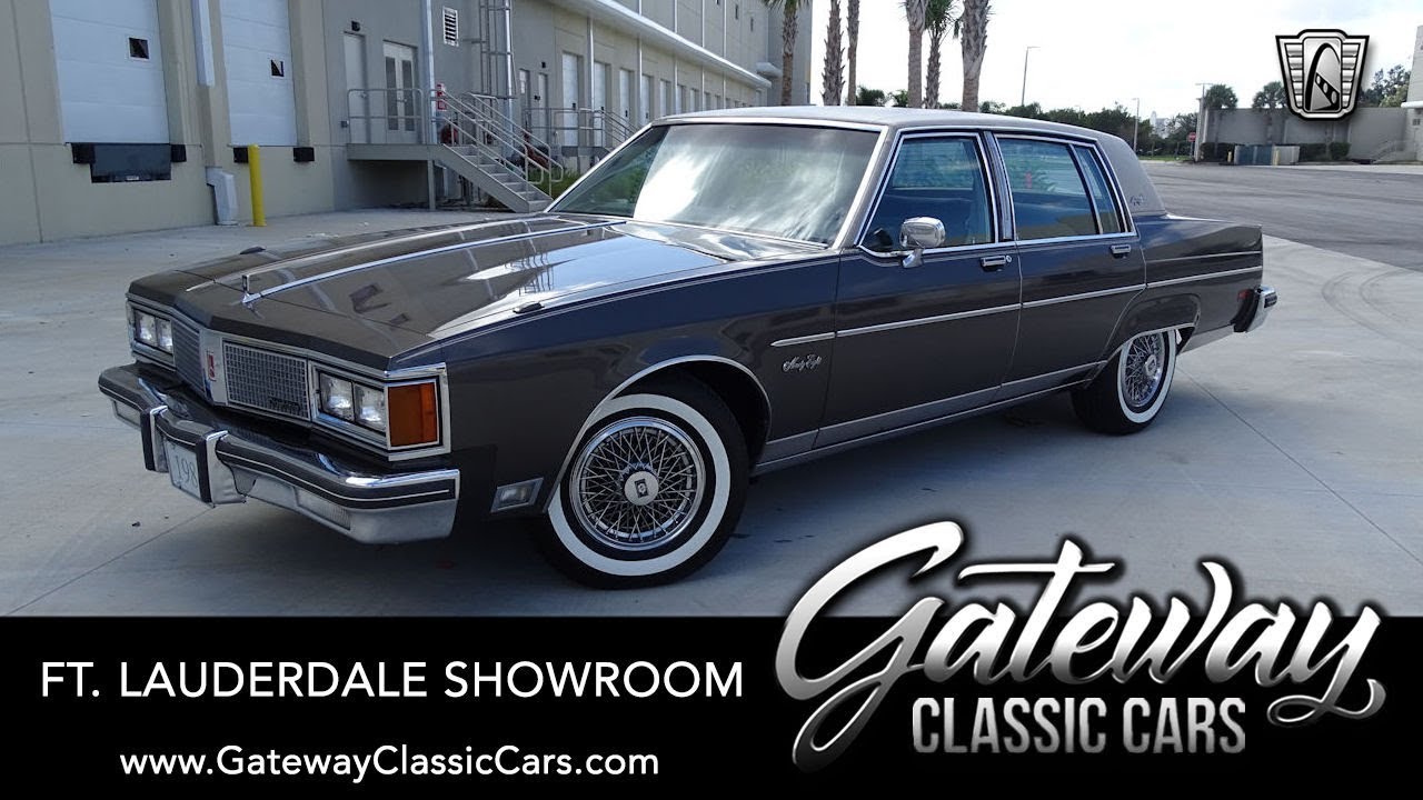 1984 Oldsmobile 98 Regency Brougham Gateway Classic Cars of Ft. Lauderdale #1044