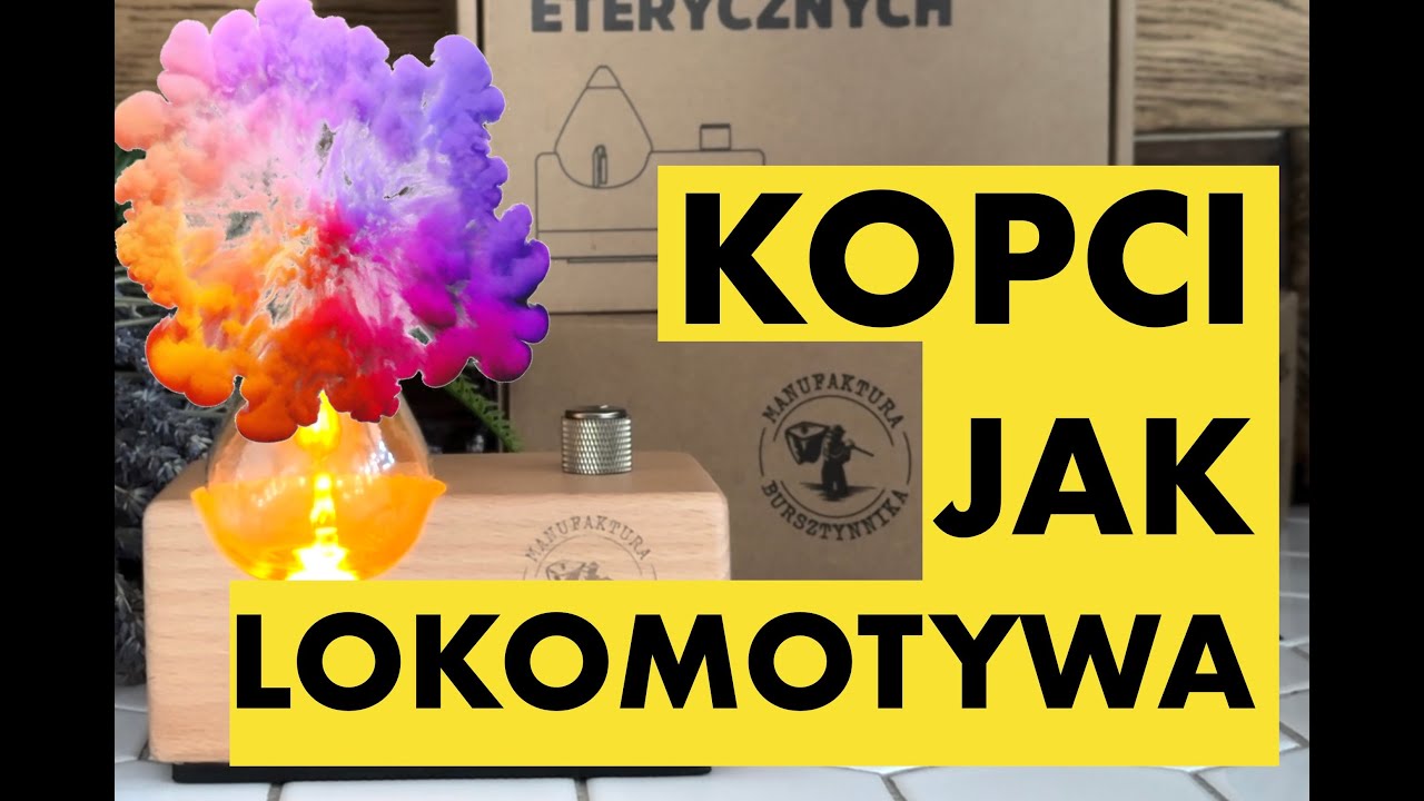 Dyfuzor Olejków Eterycznych od Bursztynnika - jak działa, wygląda i czy warto (tak, warto 🙃)