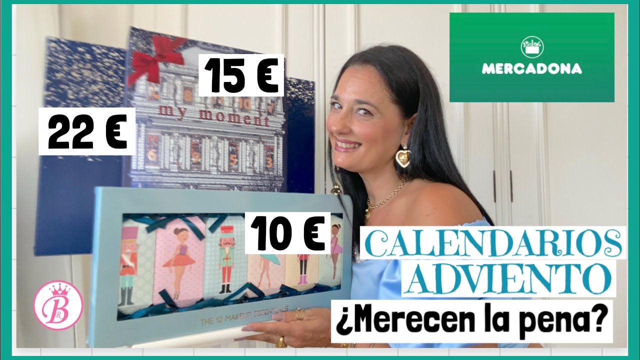 🎁 CALENDARIOS ADVIENTO MERCADONA🎄 || LOS COMPRO TODOS || shopping con Belén