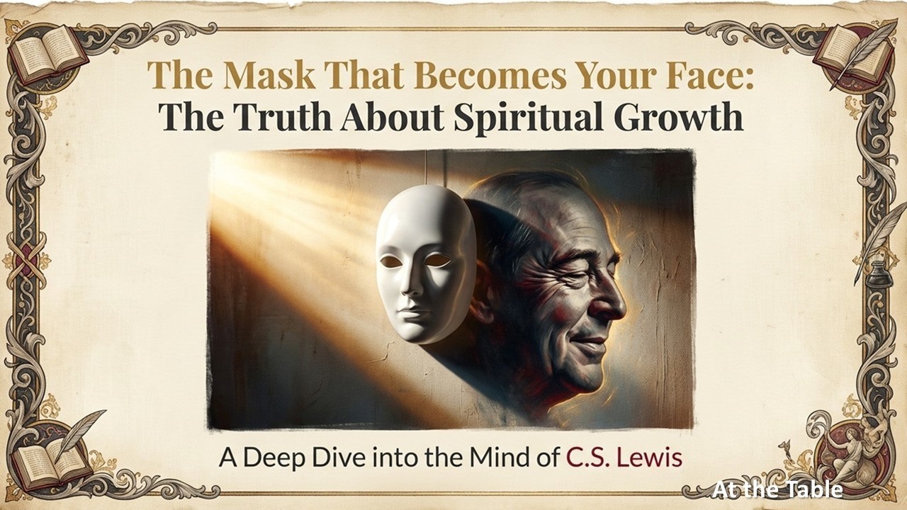 The Mask That Becomes Your Face: The Truth About Spiritual Growth (C.S. Lewis, Mere Christianity)