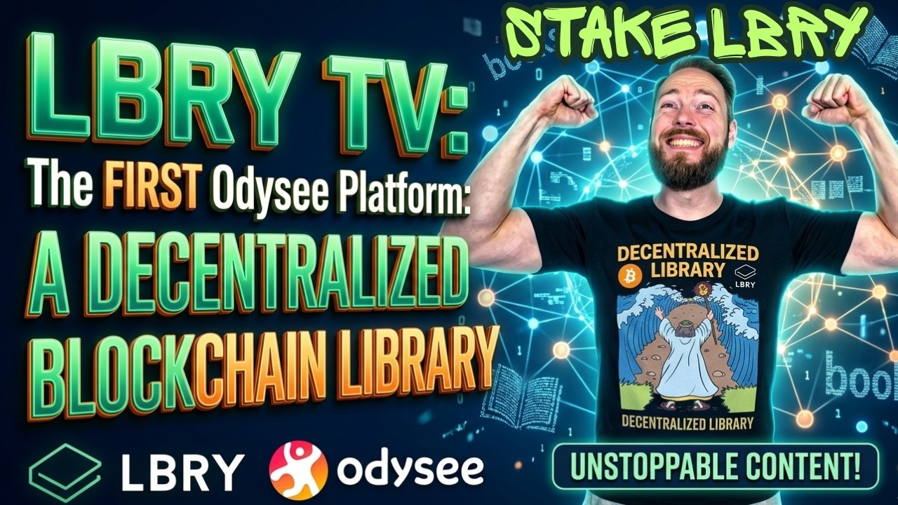 How To Stake LBRY Credits (LBC) On LBRY Tv - LBRY Tutorial