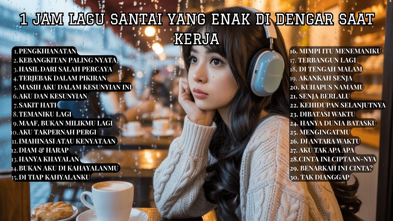 VIRAL!!! 1 Jam Lagu Santai Lo-fi Pop – Saat Kepercayaan Jadi Luka | Musik Tenang, Rindu & Kenangan
