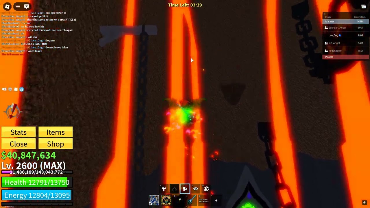 How to win Trial of Flames without any glitches in blox fruits