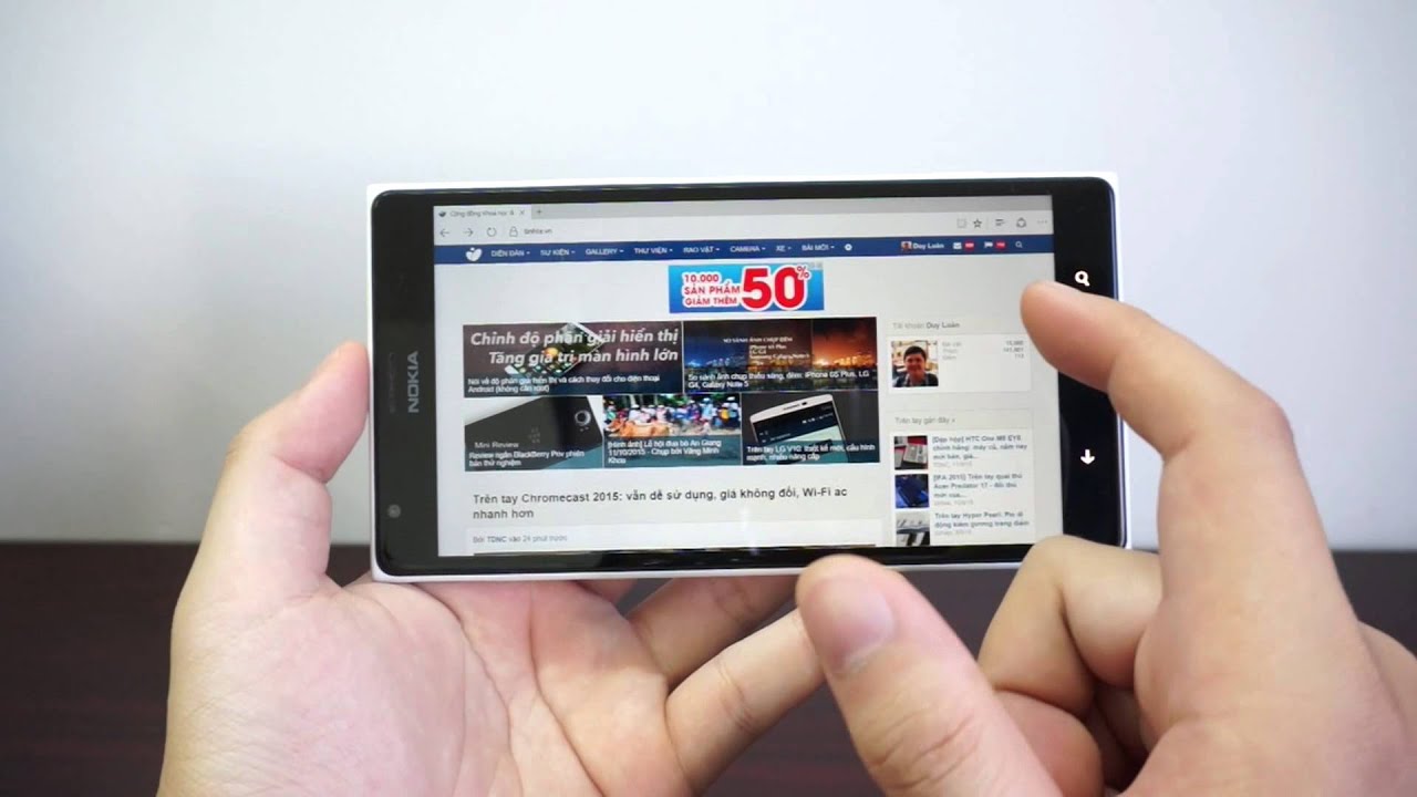 Tinhte.vn - Chỉnh k&iacute;ch thước giao diện Windows 10 Mobile