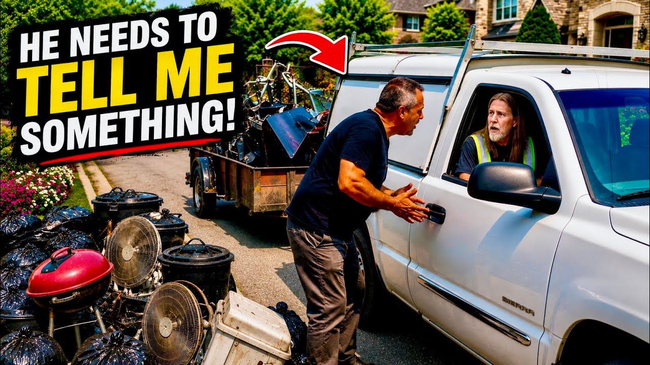He Chased After Me! Trash Picking For Cash 