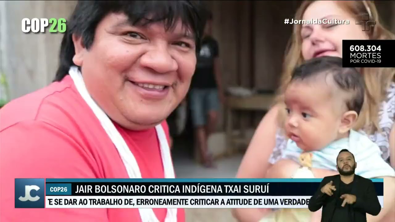 COP6: Jair Bolsonaro critica discurso de Txai Suru&iacute;