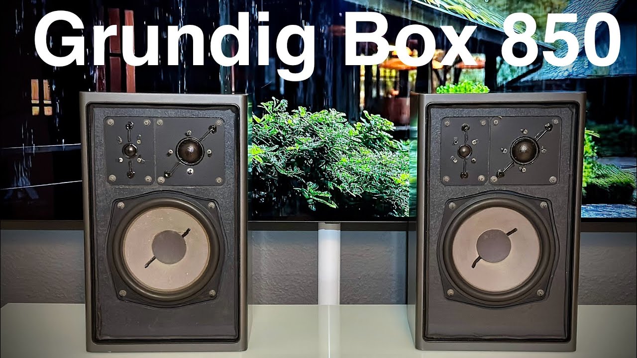 Grundig Super hifi box 850 Test