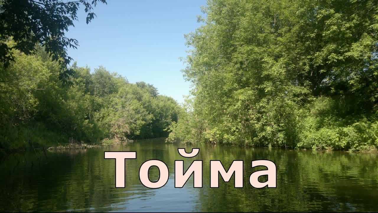 Сплав по реке Тойма  ВНДС  2023. Татарстан.