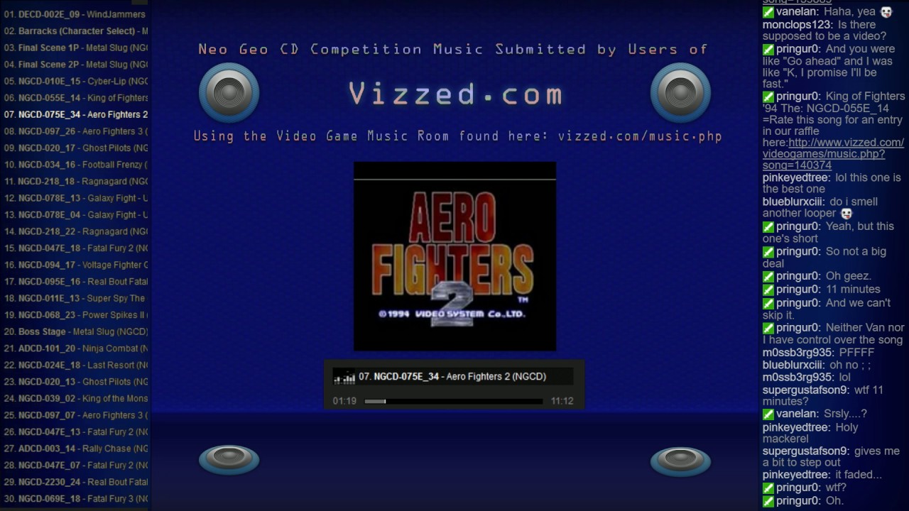 2 Hours of Neo Geo CD Music (Best Songs on Vizzed.com)