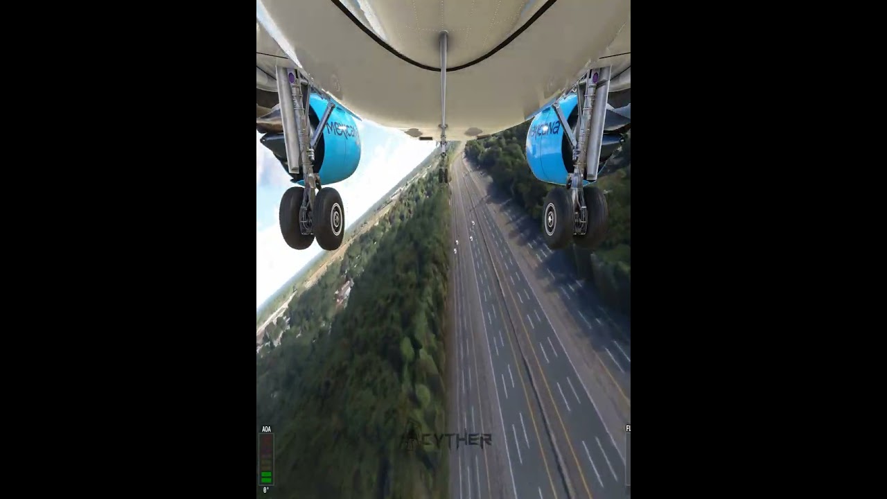 Scariest Landing At Newark Liberty International Airport