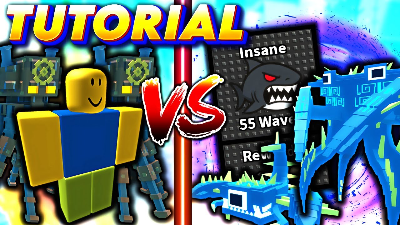 A FULL TUTORIAL On How to Beat INSANE MODE... (Roblox Fish TD)