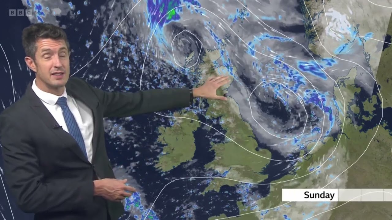 10 DAY TREND - Second Red warning issued #storm  #babet - UK WEATHER FORECAST 21/10/23 - BBC Weather