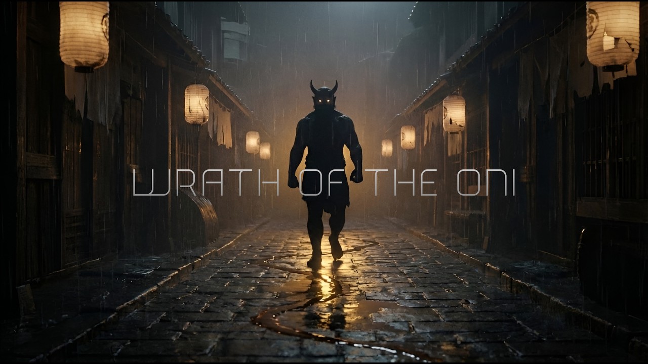 WRATH OF THE ONI | Dark Ambient Ritual Music [Lyric Video]