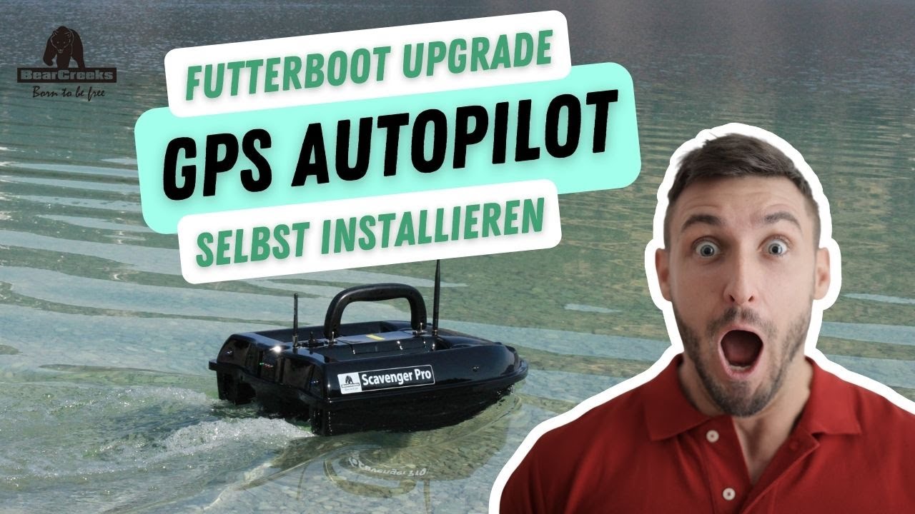 Futterboot GPS Funktion (Geomagnetische Kalibration und Angelstelle Speicherung)