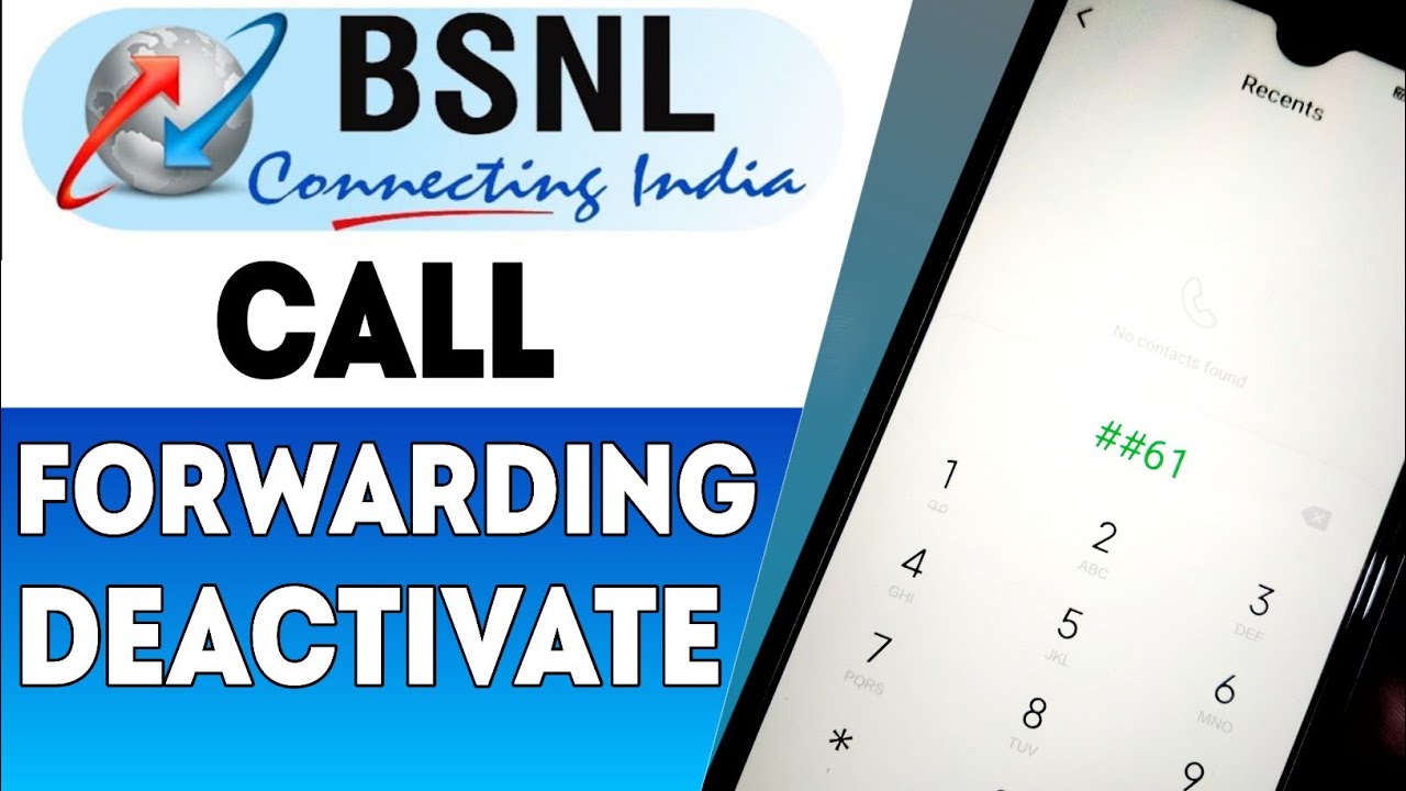 bsnl call forwarding deactivation code | how to deactivate call forwarding in bsnl