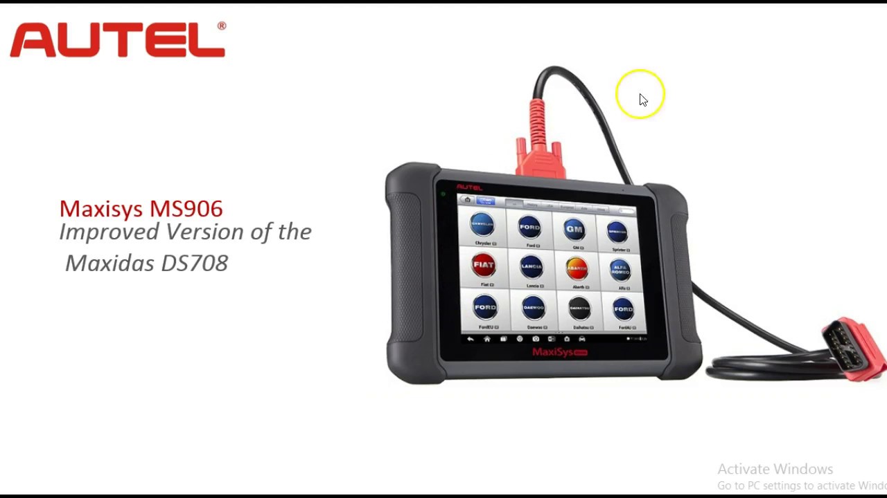 Autel Maxisys Pro, Maxisys Elite, Maxisys Mini, Maxisys MS906 | Review and Comparison 2016