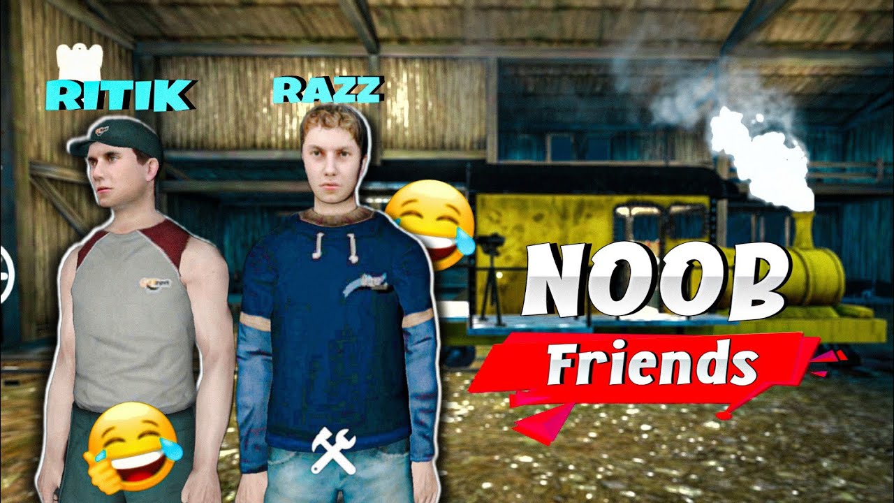 Escaped The Horror Train With My Noob Friends@RazzToon  | Spider Horror Multiplayer
